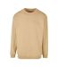 Sweat-shirt À Col Ras Du Cou Pour Hommes Beige Union Build Your Brand-2