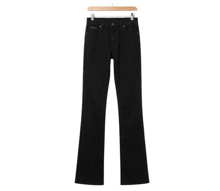 Jean Femme 5 Poches Axxano Noir Lavé – Confort Stretch & Style