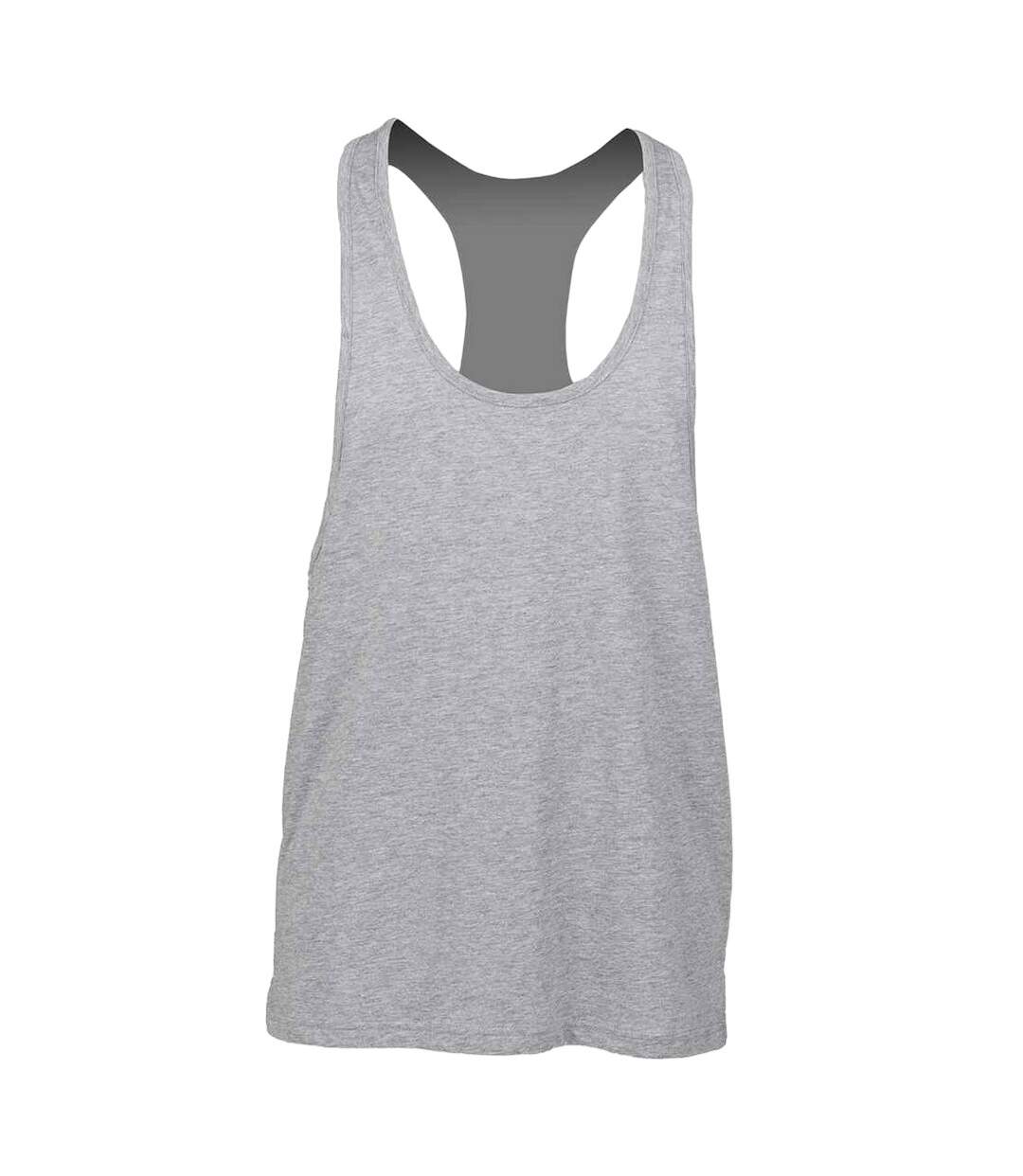 Débardeur muscle homme gris chiné SF