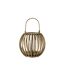 Lanterne Boule Design Aluminium 35cm Or