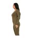 Combinaison Femme Vert Kaki Missy Empire-4