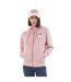 Sweat zippé femme délavé à capuche avec print devant et dos Grunge Vondutch-1