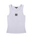 Débardeur Motif/style Logo Brodé Femme Blanc Biba-1