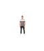 T-shirt Pattermay Homme Vert Kaki Clair Crosshatch-1