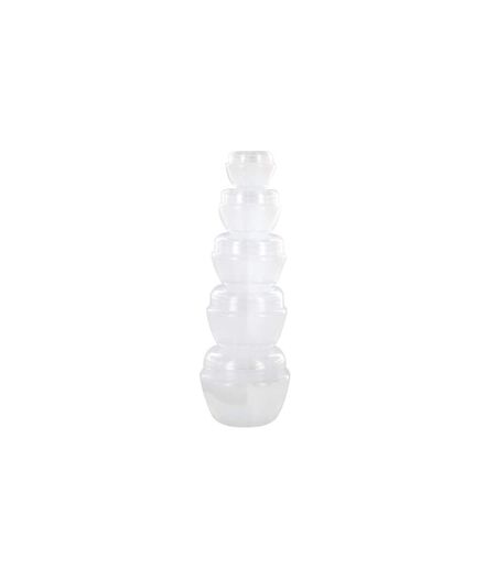 Lot de 5 Flacons à Maquillage Cosmétique 5cm Transparent