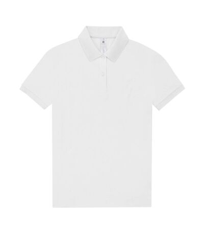 Womens/ladies My Polo Shirt White B&C