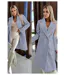 Manteau Croisé A Boutons Dorés-1