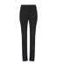 Womens/ladies lily skinny chinos black So Denim