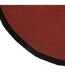 Tapis Rond en Coton Bord 120cm Terracotta & Noir-2