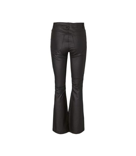 Pantalon simili noir femme vero moda curve siga hr - w48-l32