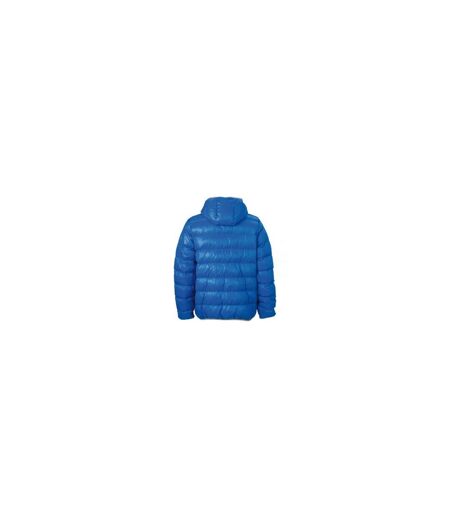 Veste duvet à capuche - doudoune anorak homme - JN1060 - bleu