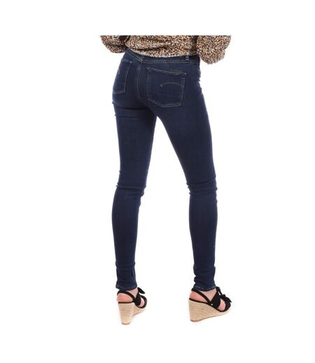 Jean Skinny Bleu Brut Femme G-Star 3301 Jeg - W24-L32