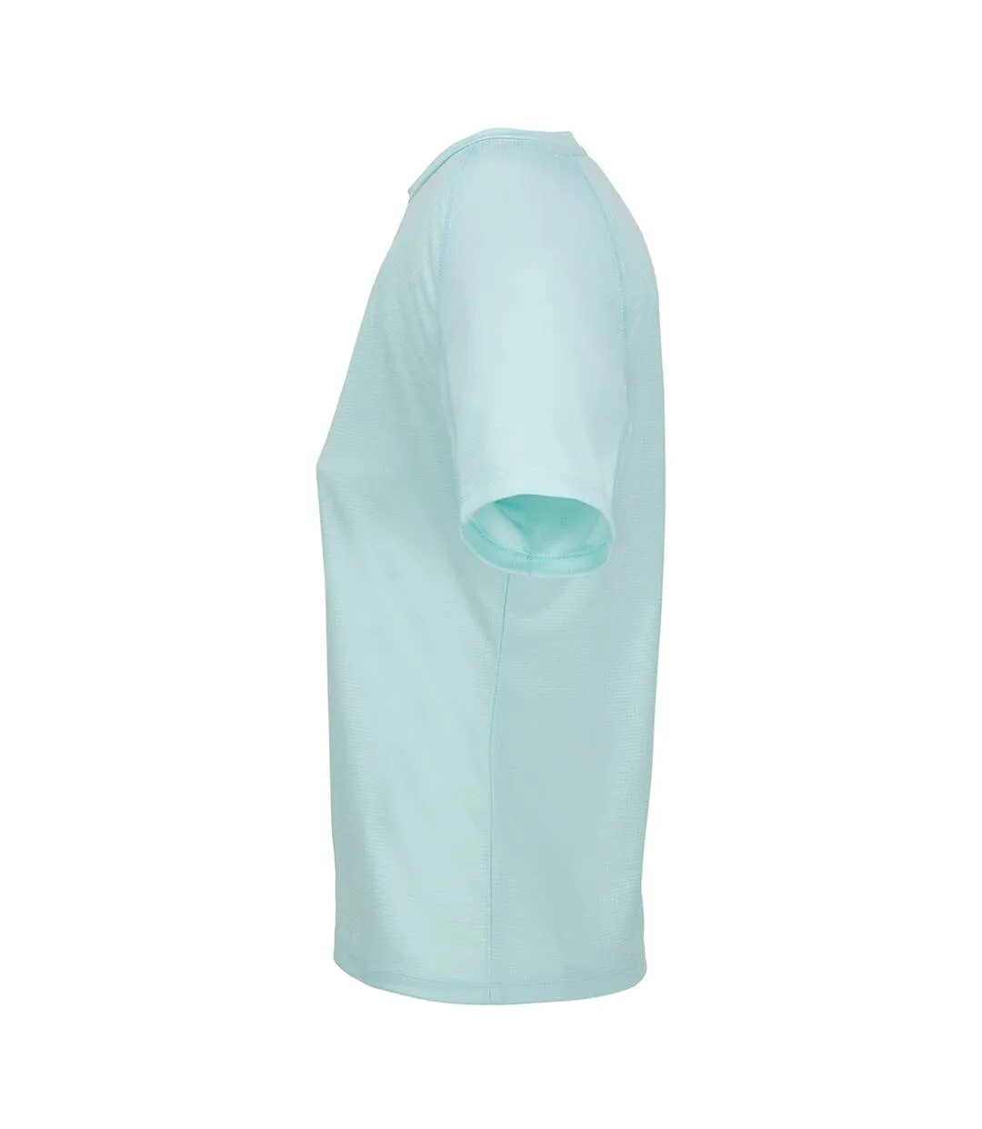 Womens/ladies Performance Ripstop T-shirt Arctic Blue SOLS-4