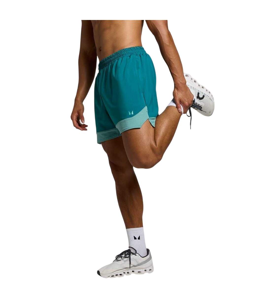 Short Tempo Pilar Homme Turquoise Pâle MyProtein-4