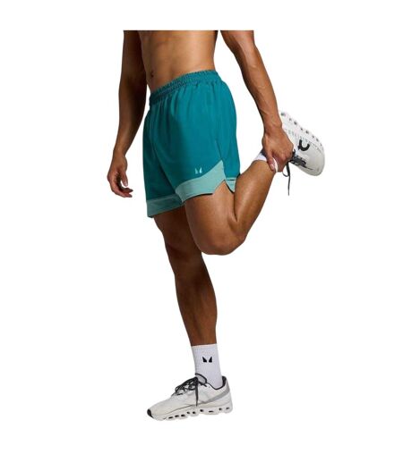 Short Tempo Pilar Homme Turquoise Pâle MyProtein