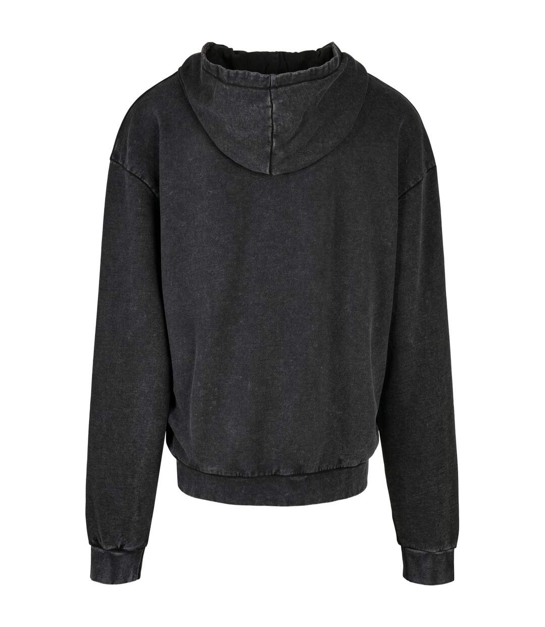 Sweat À Capuche Adulte Noir Build Your Brand-2