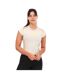 T-shirt lift your mind femme gris Adidas-1