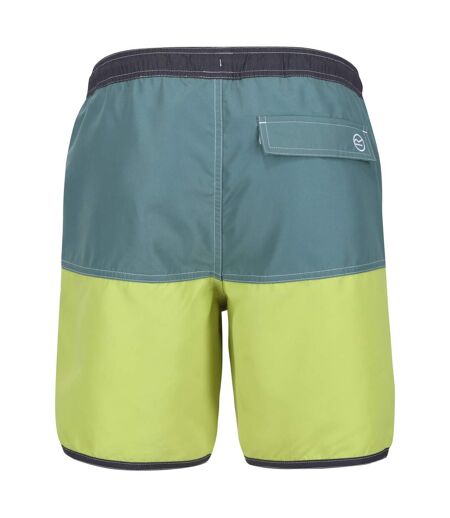 Regatta Mens Benicio Swim Shorts (Sea Pine/Green Algae) - UTRG7217