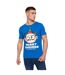 T-shirt homme bleu azur profond Xplicit