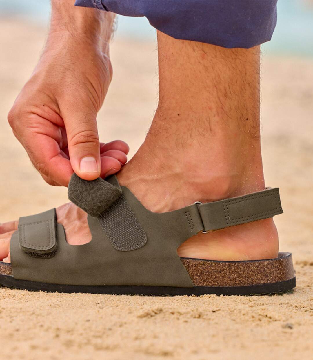 Allterrain sandalen met klittenband-5