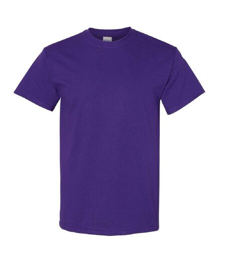 Gildan Mens Heavy Cotton Short Sleeve T-Shirt (Purple) - UTBC481