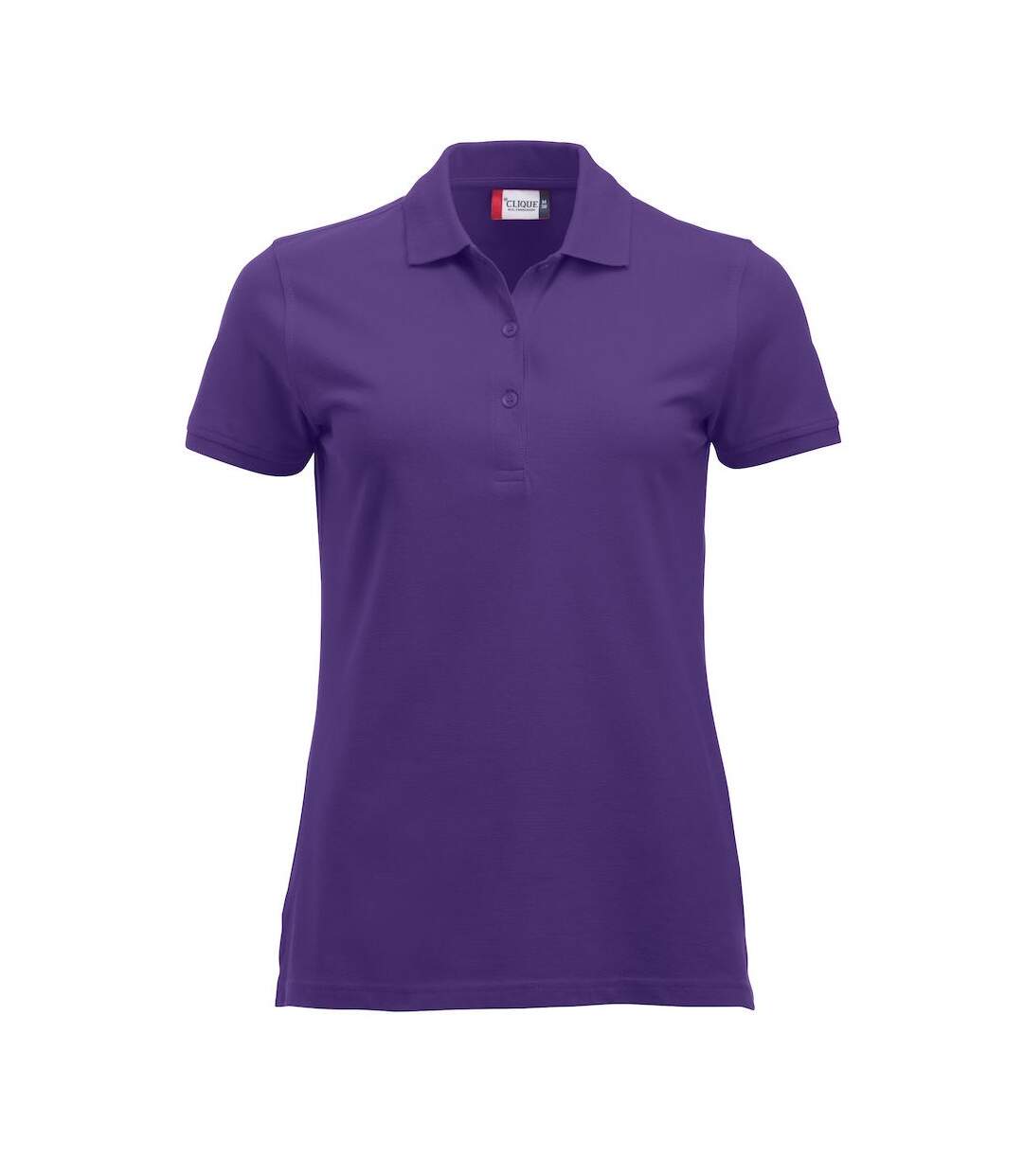 Womens/ladies marion polo shirt bright lilac Clique