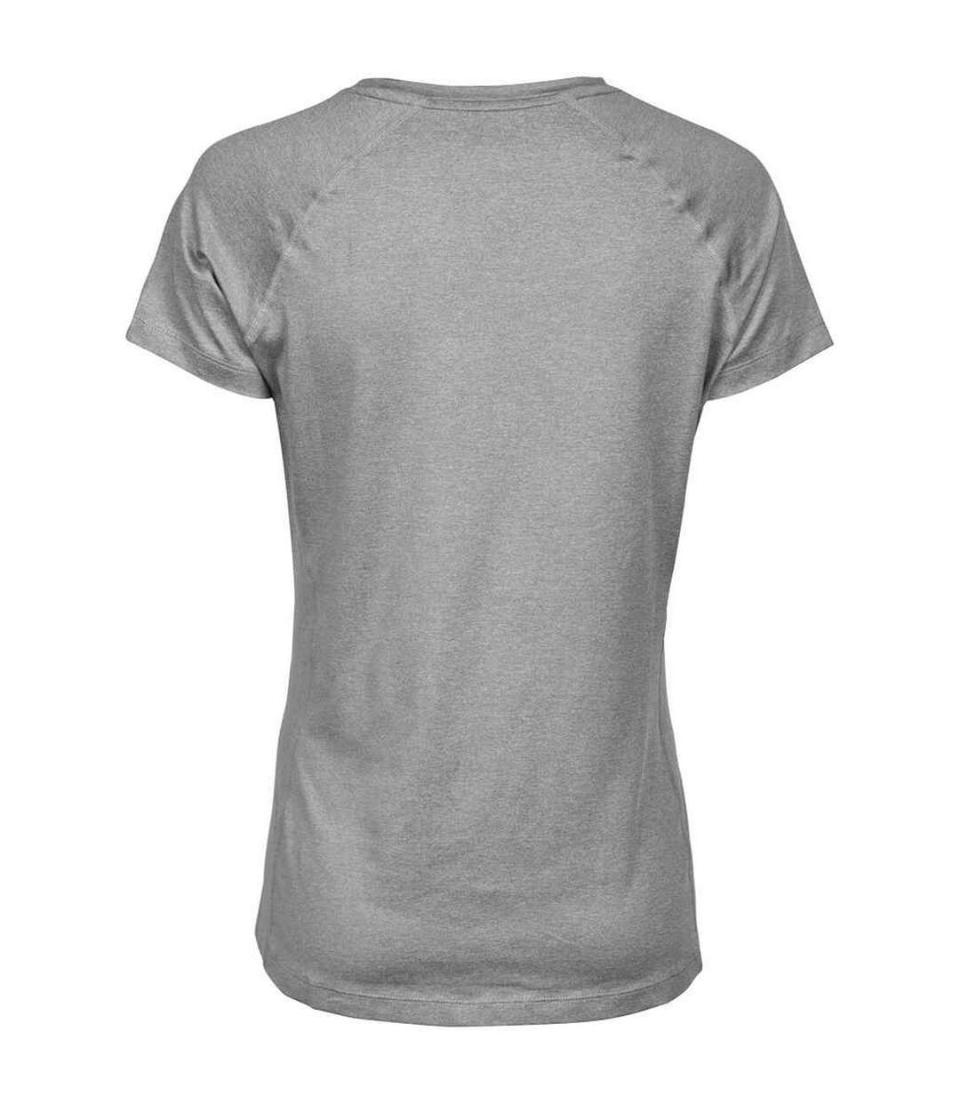 T-shirt femme gris chiné Tee Jays