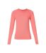 Haut Manches Longues Femme Abricot, Orange, Melon, Rose Marbré Sweaty Betty-2