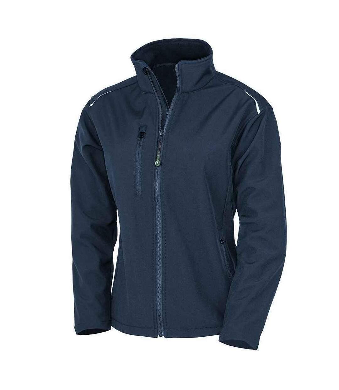 Veste Softshell Femme Bleu Marine Result Genuine Recycled-2