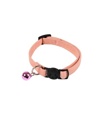 Collier Anti-Étranglement pour Chat Boho 30cm Rose