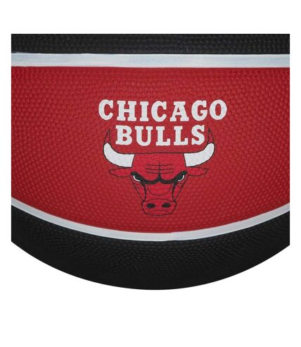 Ballon de basket taille 7 rouge / noir Chicago Bulls