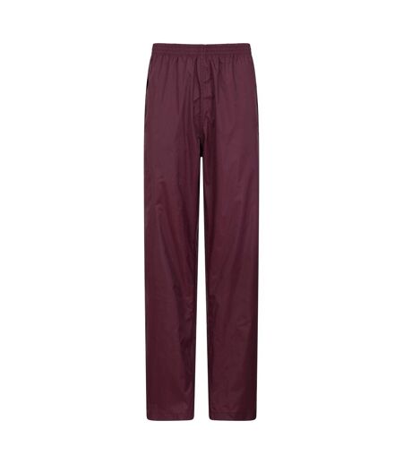 Mountain Warehouse - Pantalon de pluie PAKKA - Femme (Violet foncé) - UTMW2315