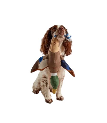 Duck plush dog toy one size blue Joules
