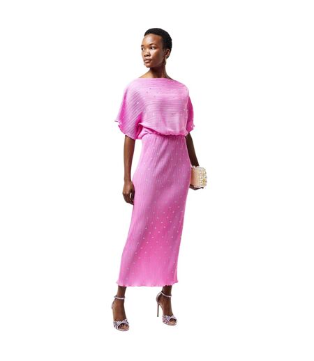 Robe Longue Femme Rose Never Fully Dressed