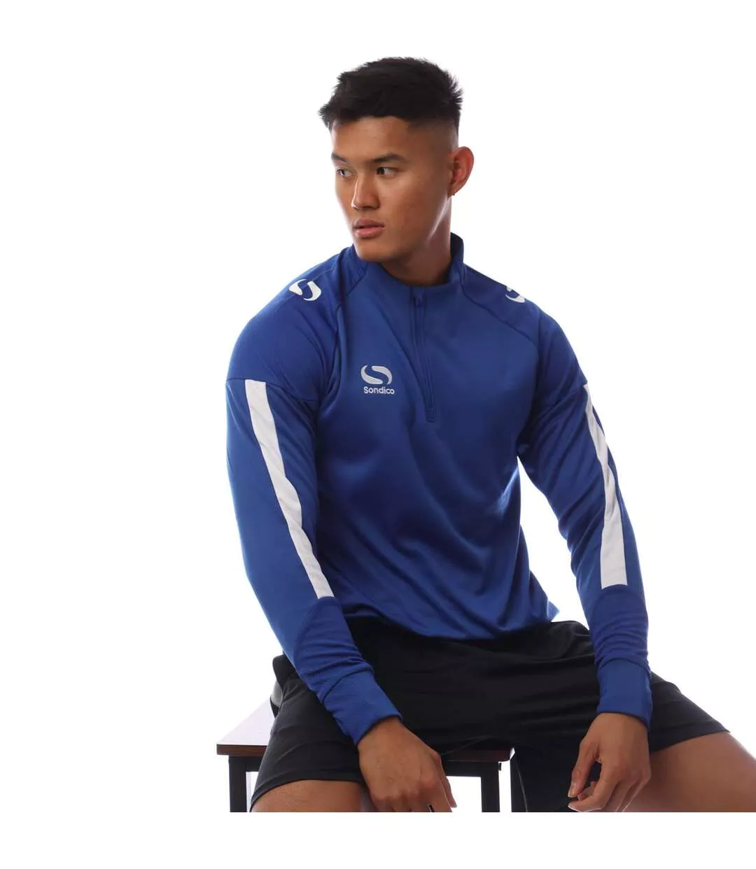 Sweat Motif/style Évolution Homme Bleu Sondico-4