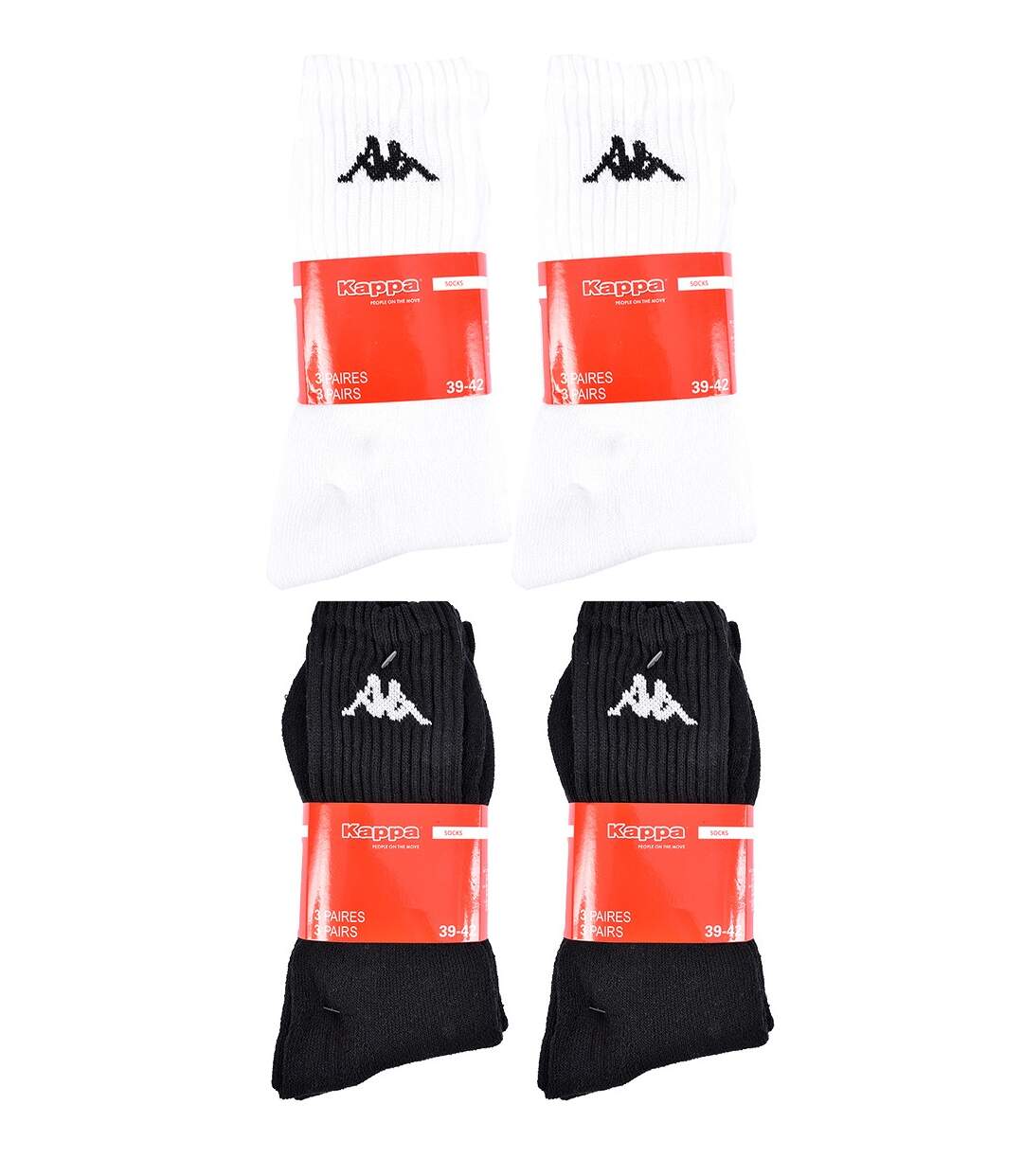 Chaussettes Homme TENNIS KAPPA Pack de 12 Paires 0632-3