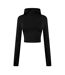 Sweat À Capuche Femme Noir USA Pro-2
