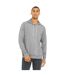 Sweatshirt Polaire À Capuche Unisexe Gris Bella + Canvas-1