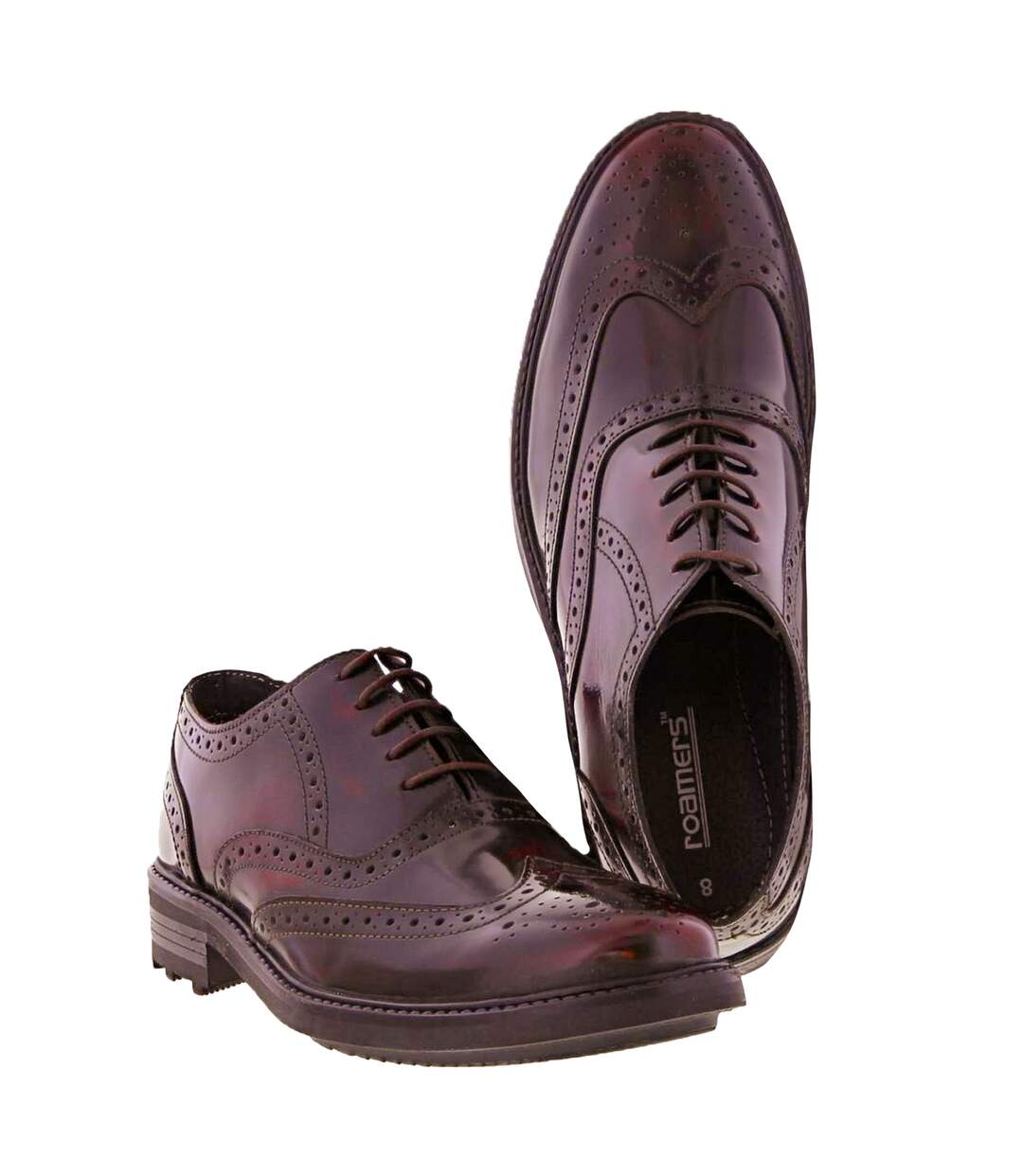 Chaussures de ville homme oxblood Roamers