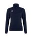 Womens/ladies Club Quarter Zip Training Midlayer Navy Canterbury-2