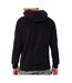 Sweat à capuche Noir Homme Schott Micro Polar - L