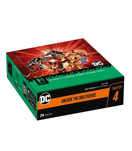 Pack Of 7  Hro Ch4 Card Game  One Size Multicoloured DC Comics