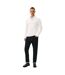 Mens Herringbone Regular Polo Shirt Ecru Tommy Hilfiger-4