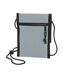 Unisex Adult Recycled Crossbody Bag One Size Grey Bagbase-2