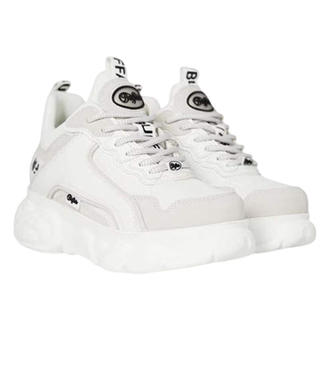 Baskets Motif/style Épais Cld Chai Femme Blanc Buffalo-4