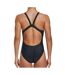 Maillot de bain Noir Femme Nike Fastback - S-2