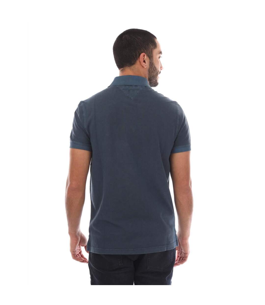 Polo Homme Bleu Foncé Tommy Hilfiger-2