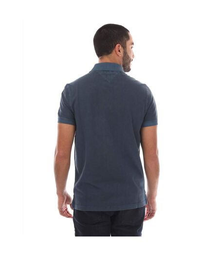 Polo Homme Bleu Foncé Tommy Hilfiger
