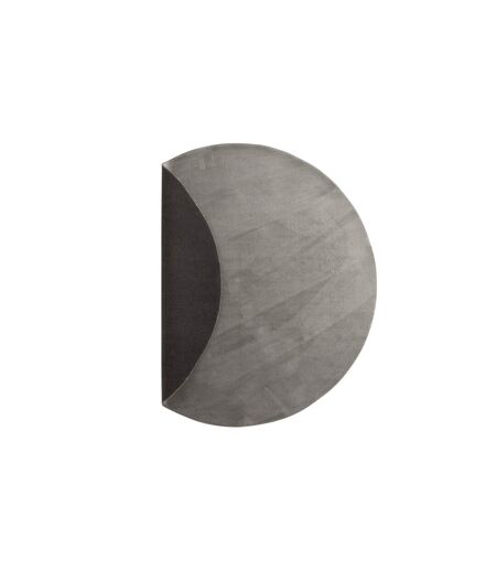 Tapis Rond Uni Blanca 200cm Gris Clair