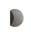Tapis Rond Uni Blanca 200cm Gris Clair-2